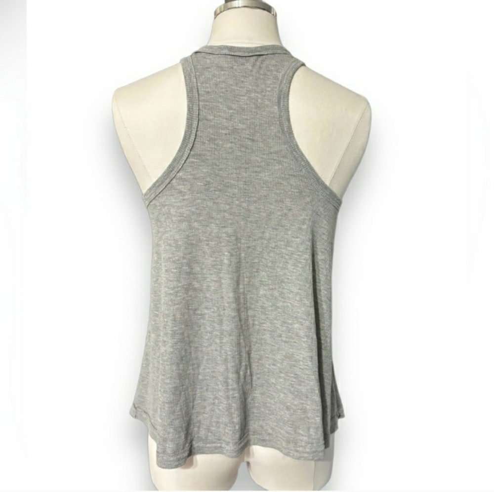 FREE PEOPLE Grey Long Beach Tank NWOT! - Picture 4 of 7